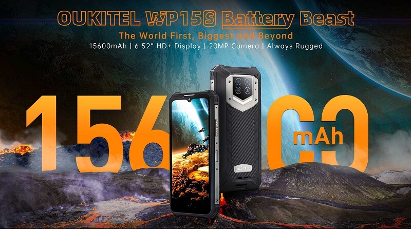 Smartphone Rugged Oukitel WP15S