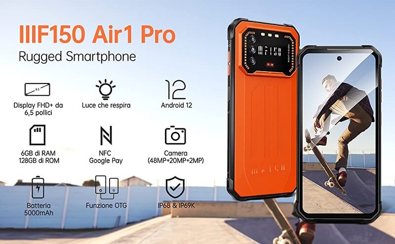 Smartphone Rugged F150 Air1 Pro